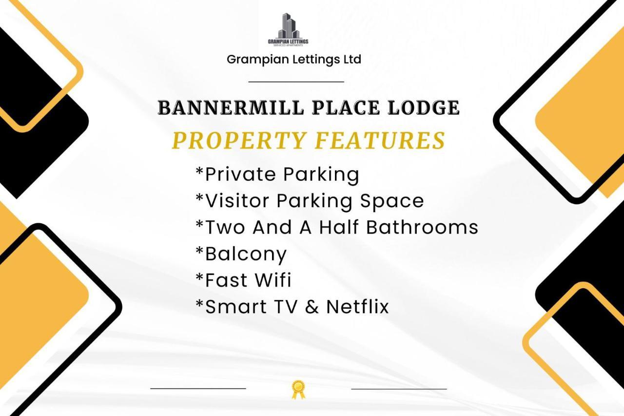 Bannermill Place Lodge ✪ Grampian Lettings Ltd Aberdeen Exteriör bild